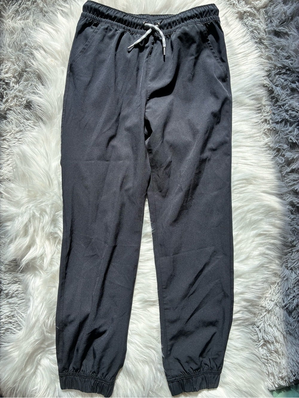 Eddie Bauer Black Elastic Waist Joggers